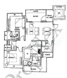 The Lucent (D15), Apartment #515920051